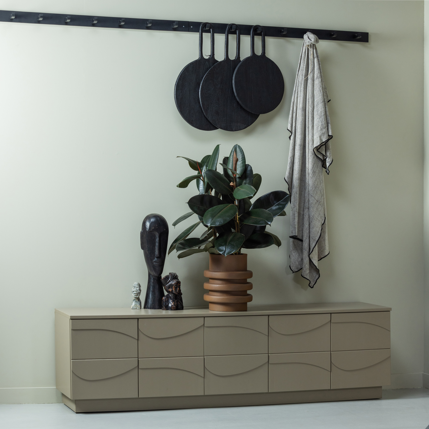 Woood Teo Tv Meubel Grenen MUD