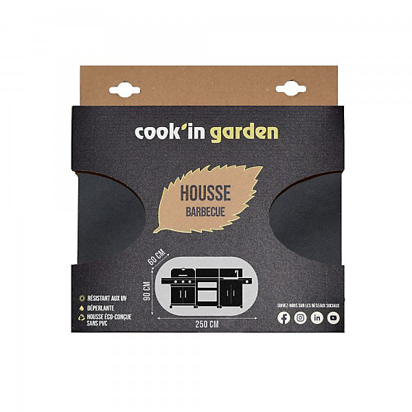 HOUSSE CUISINE L250 x P60 x H90 CM - Cook in Garden