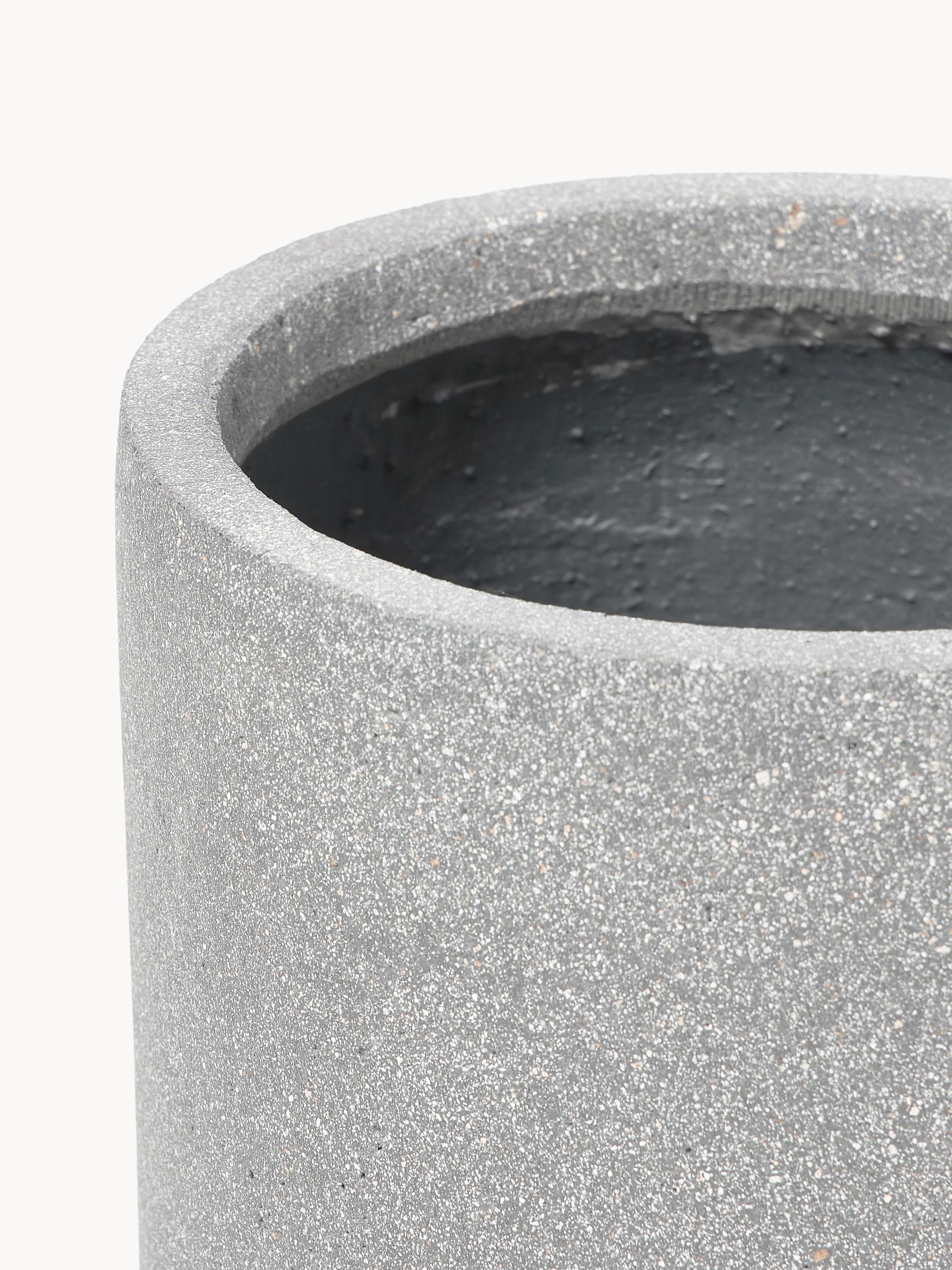 Blumentopf Tuscany aus Beton, H 34 cm