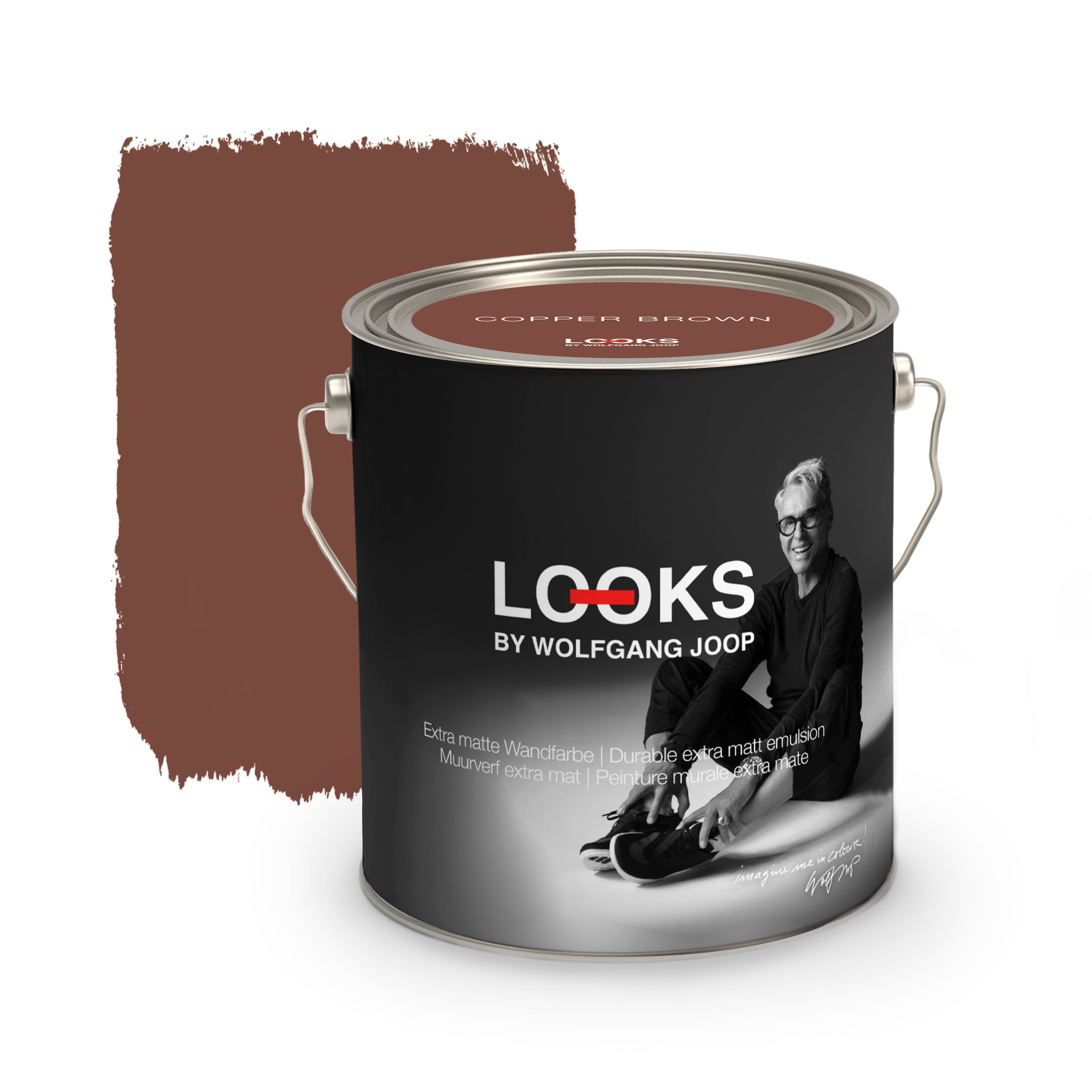 LOOKS by Wolfgang Joop Muurverf mat Kupferbraun 2,5L
