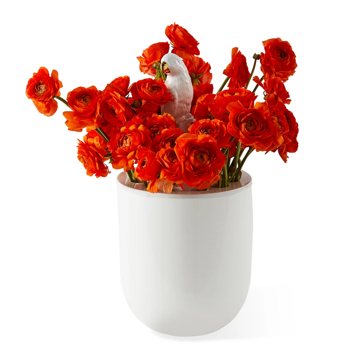 POLSPOTTEN - Bird-watching Vase, weiß