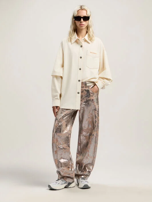 Hybrid Denim Overshirt