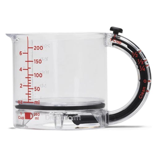 Dreamfarm UpCup Scrape Up Measuring Cup - 1 Cup /250ml