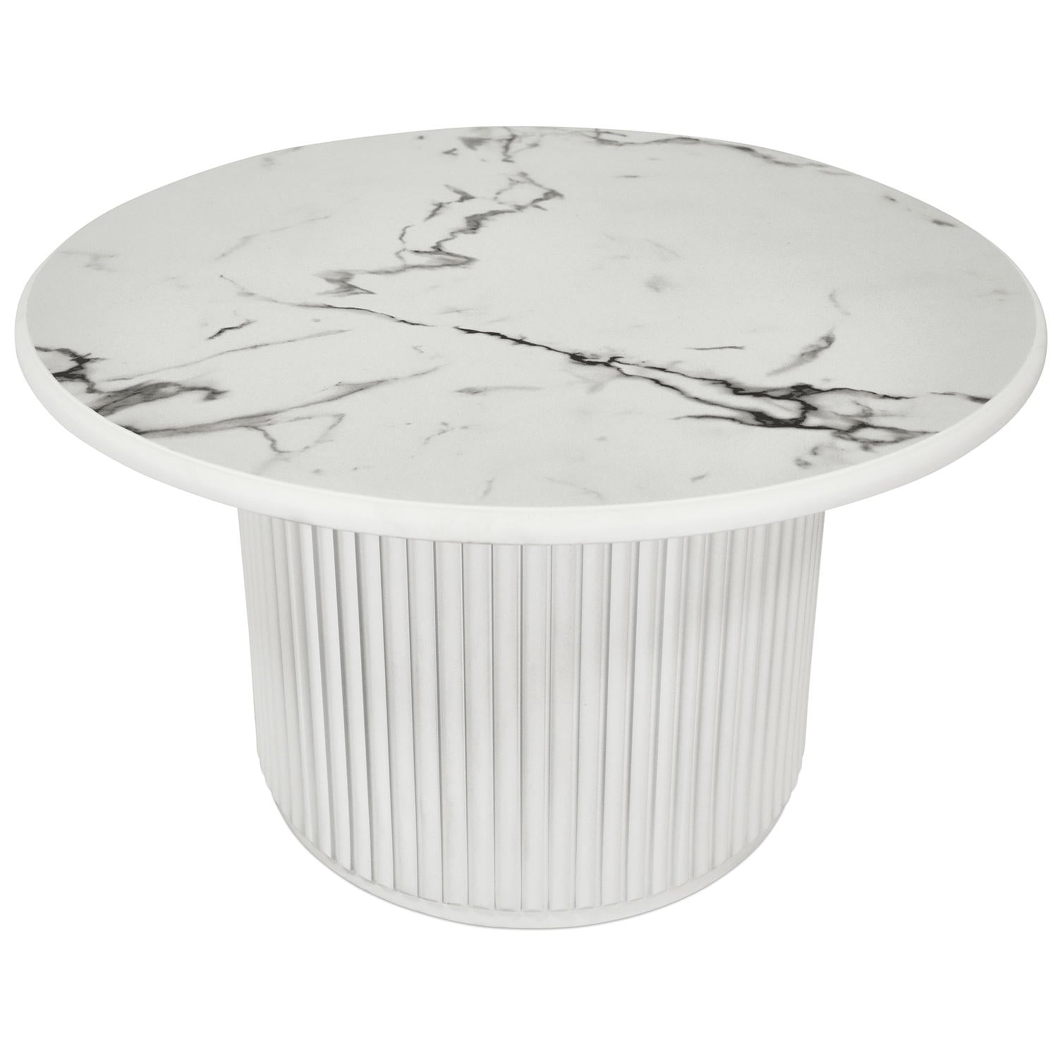 Furnhouse ronde salontafel Easy - Wit - Ø 80 cm