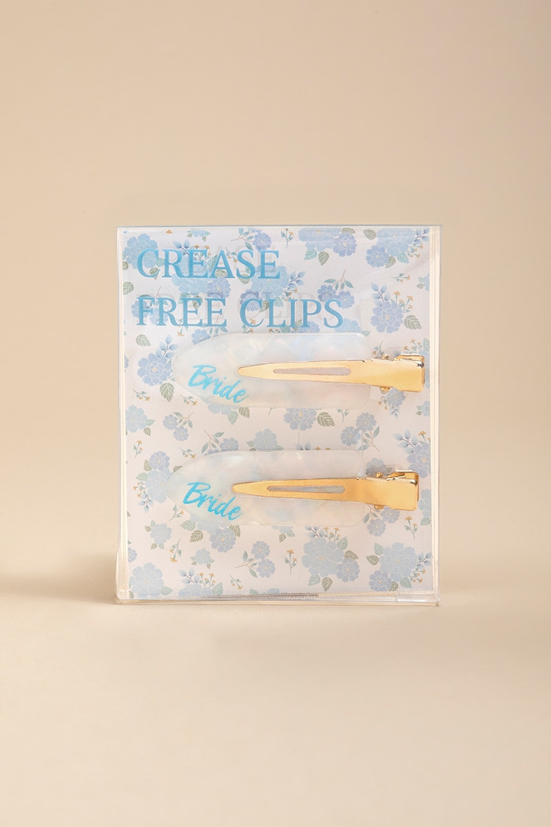 Bride Creasless Hair Clips