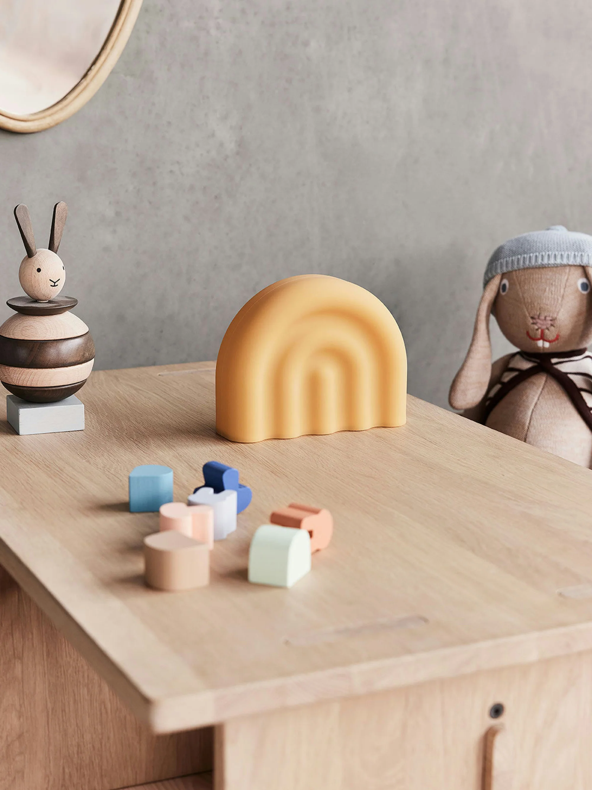 Tragbare Kinder-Nachtlampe Rainbow