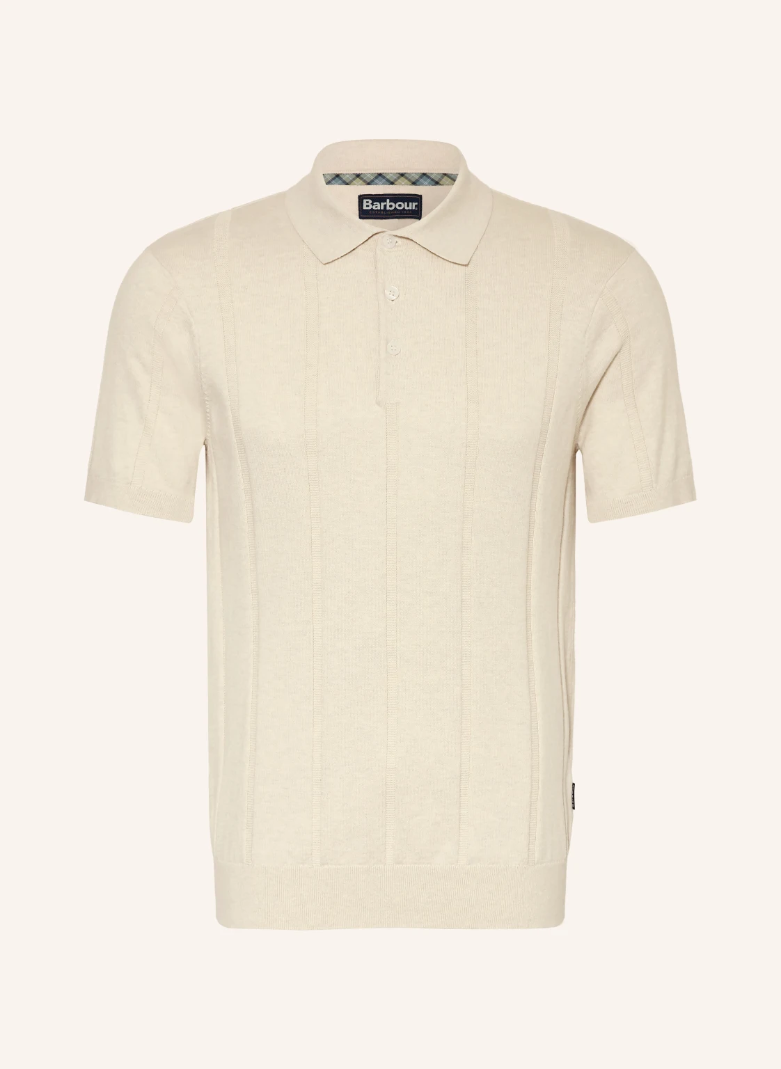 Barbour Strick-Poloshirt WELLBURN