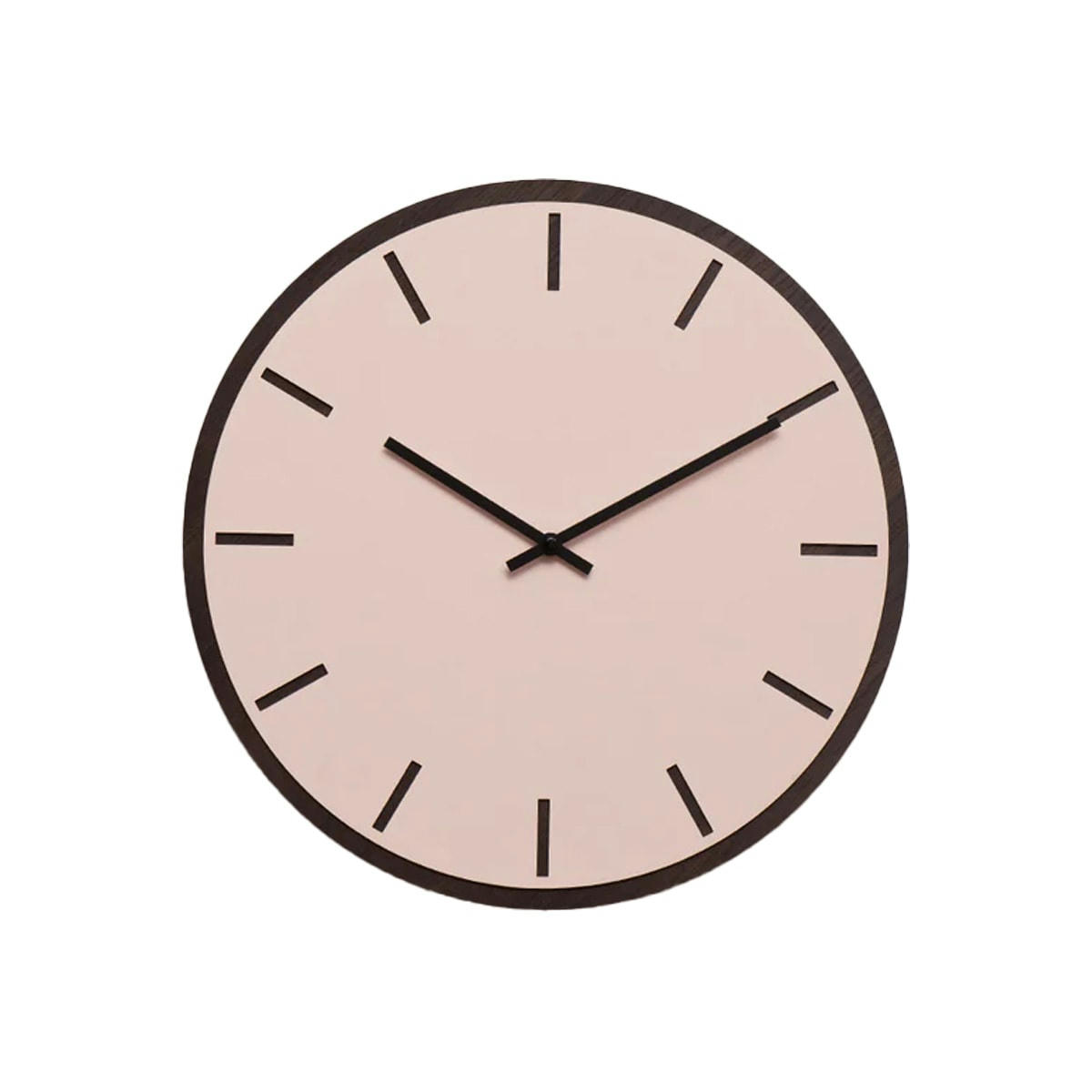 - Horloge murale en linoléum rose D28cm