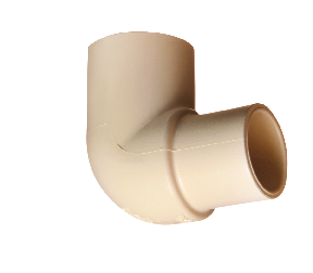 Bow CPVC Durable 90-Degree Elbow Street for Plumbing, Beige, Assorted Sizes