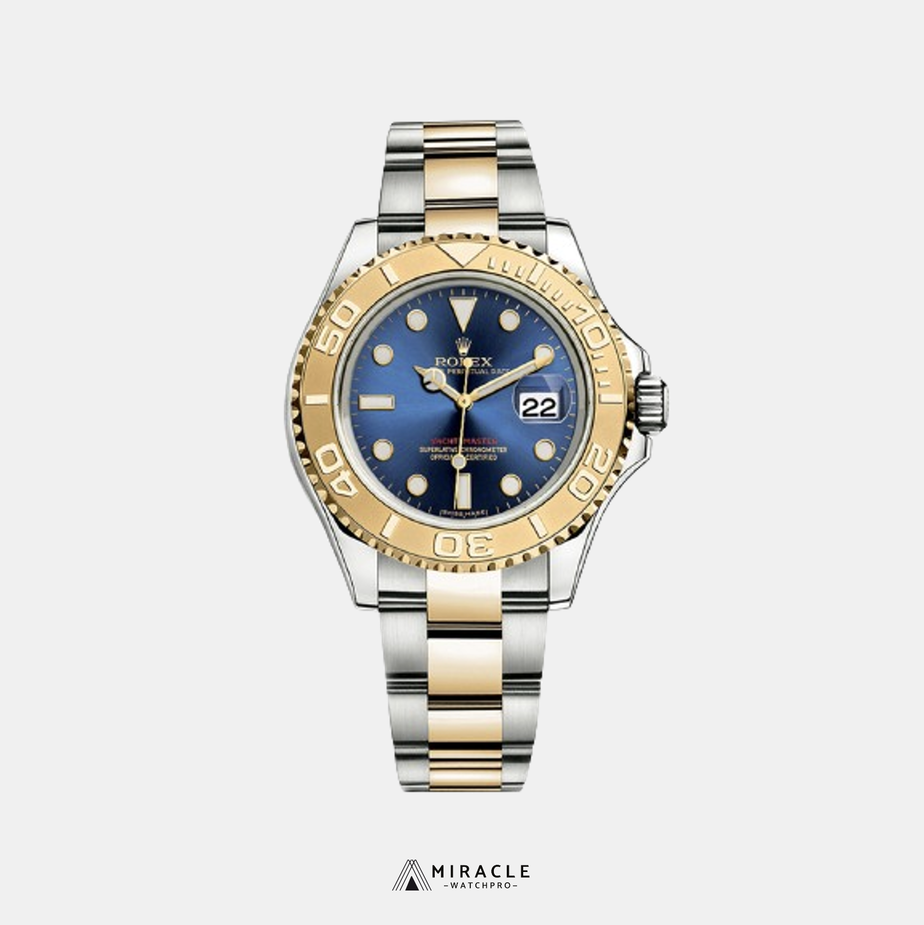 ROLEX-Yacht-Master-REF.16623blue dial-ELITE CLONE-40MM-Replica Watch