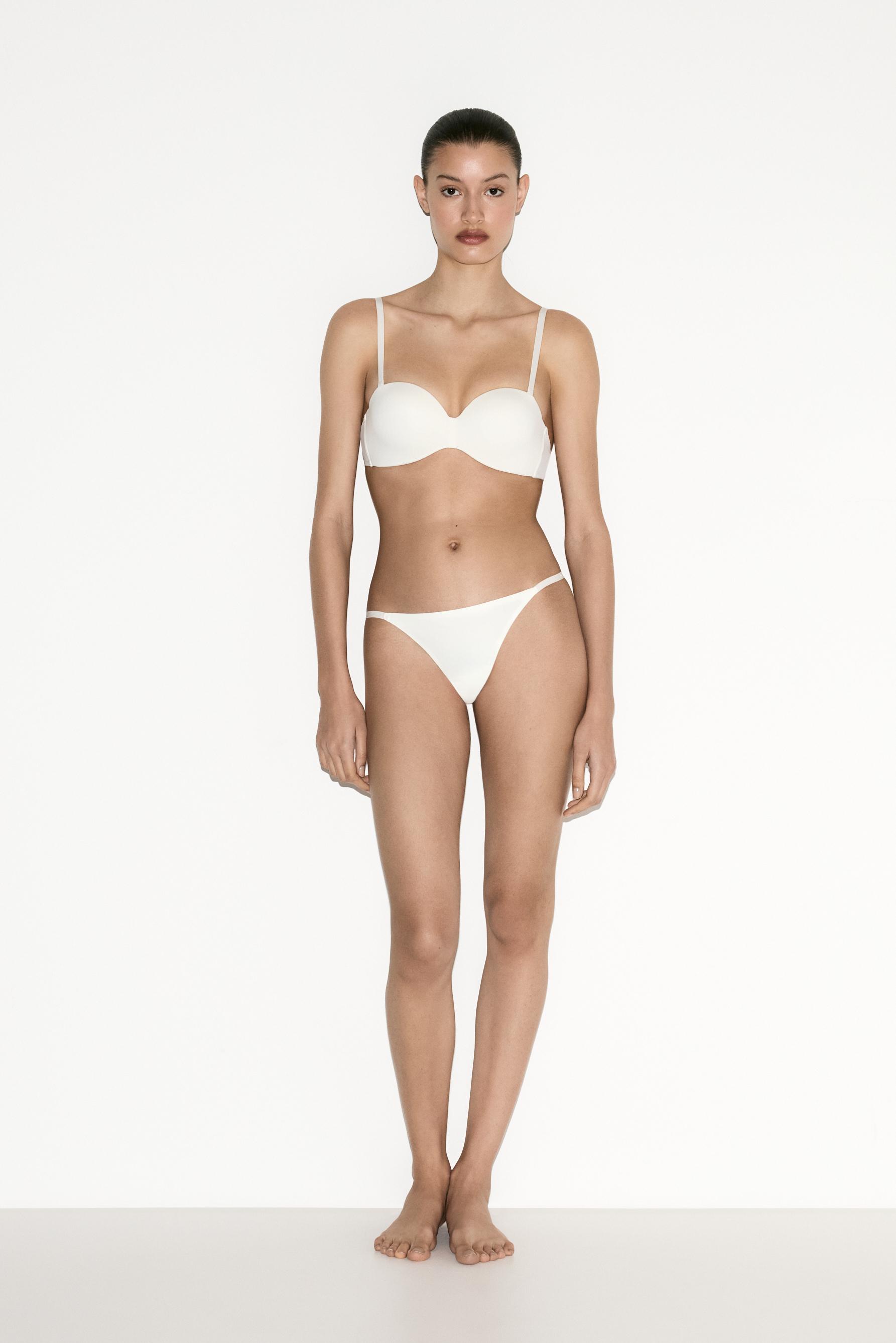 Sujetador bandeau push up