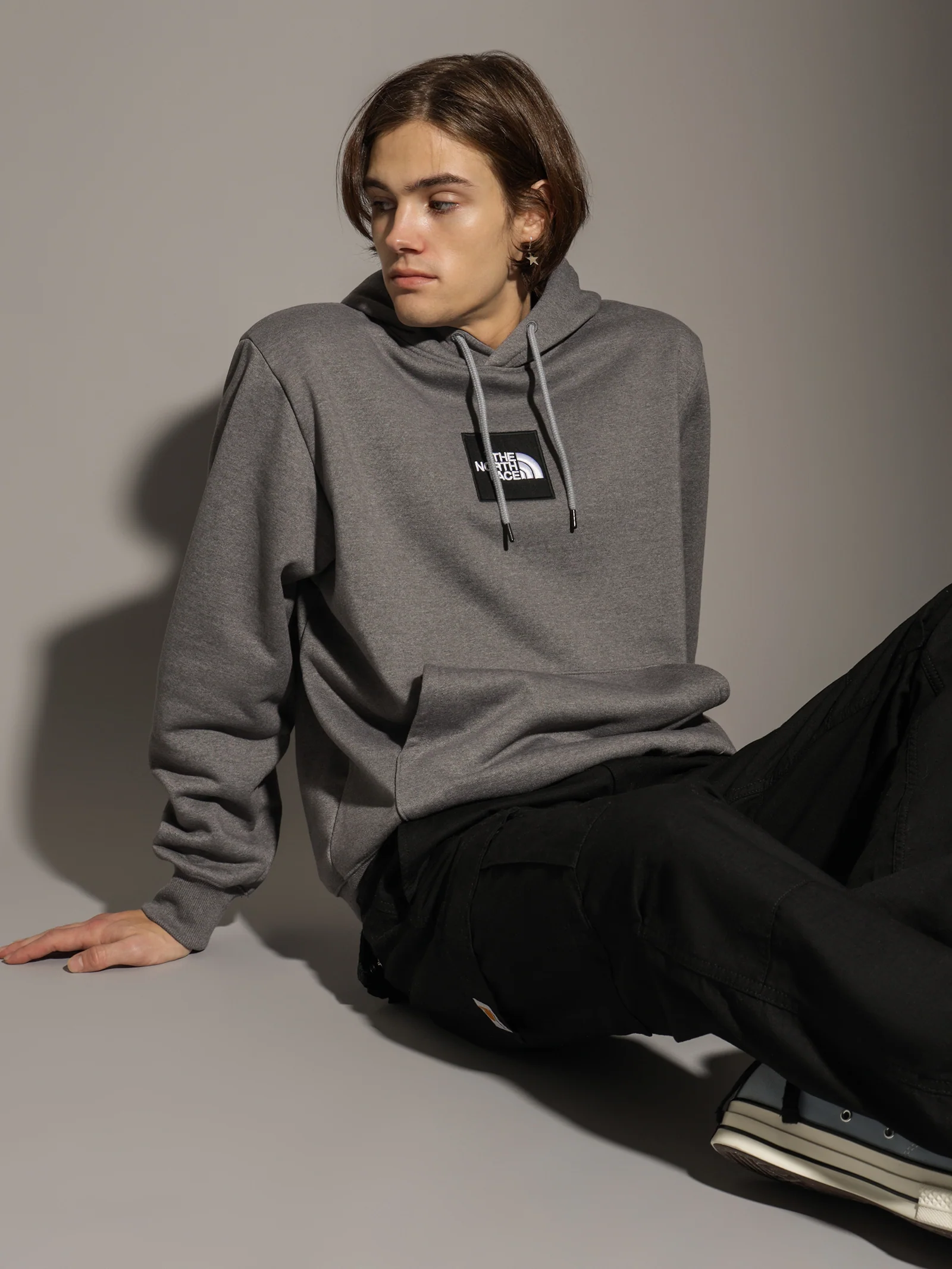 Mens Heavyweight Box Pullover Hoodie