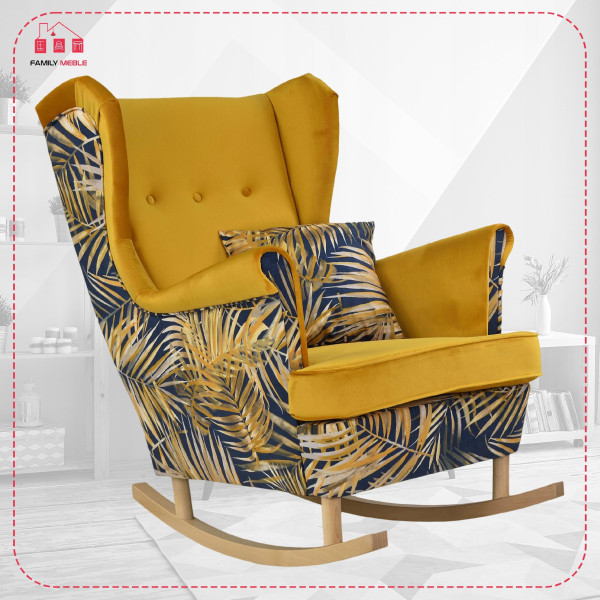 Fotel uszak bujany Ari Print Duo Family Meble