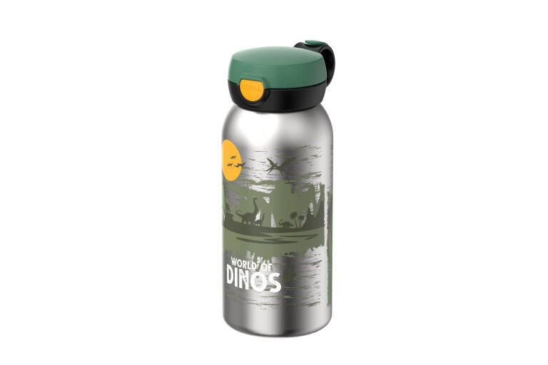 Campus isoleerfles met flipdop 500 ml - Dino