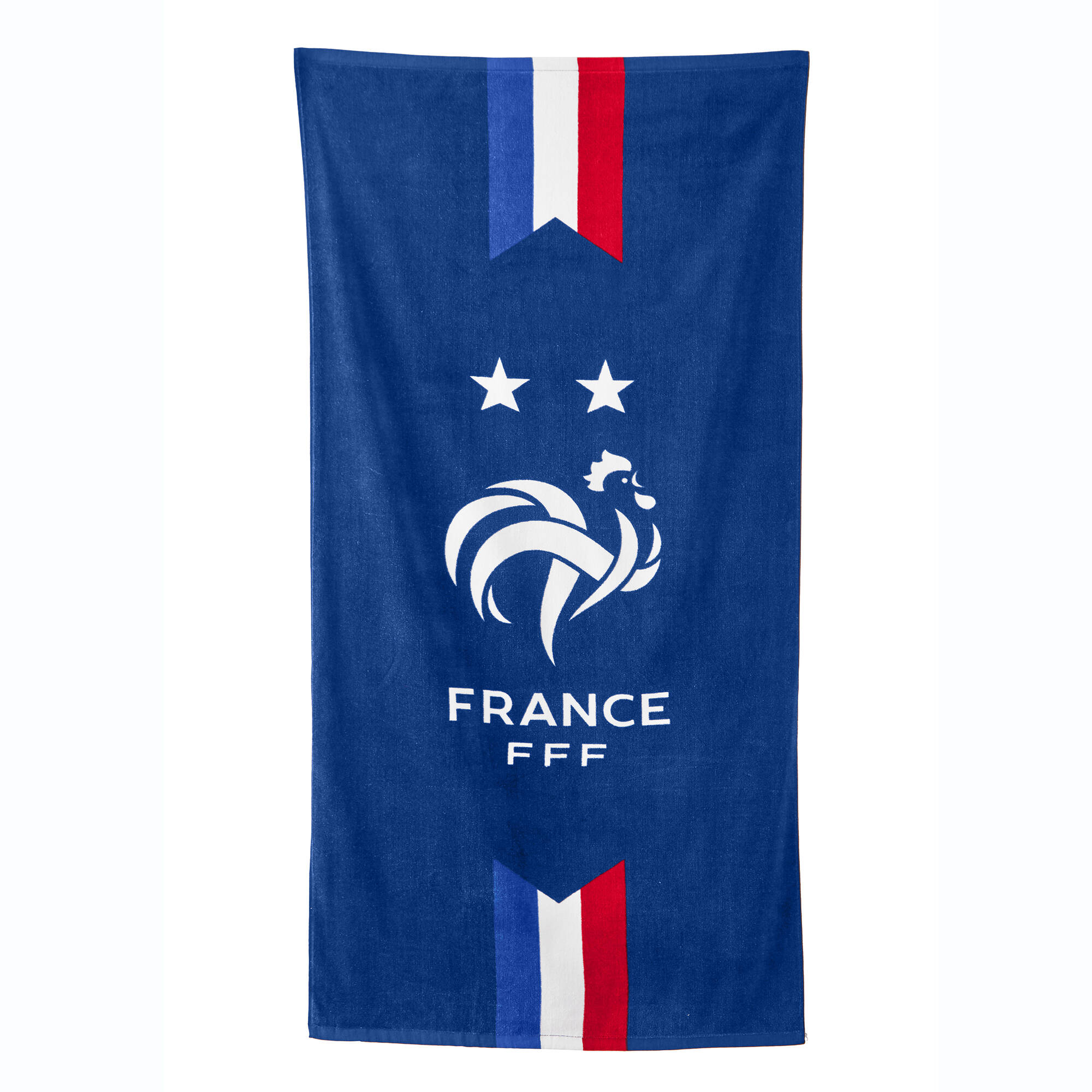 Drap de bain enfant FFF&reg;, éponge et velours coton - 320g/m2