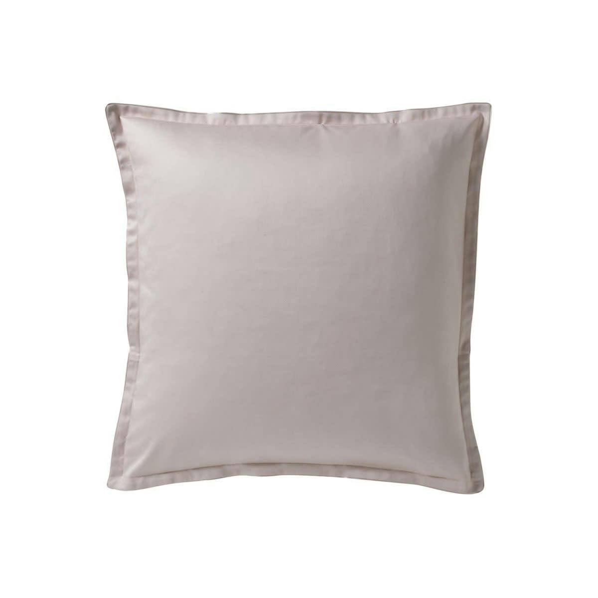 TEOPHILE - Taie d'oreiller en satin de coton rose 31x42