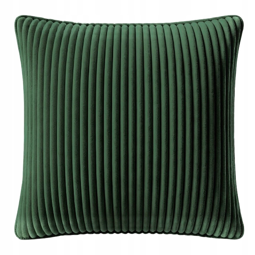 Poszewki premium na poduszki 70x60 cm welur sztruks ZIELONY