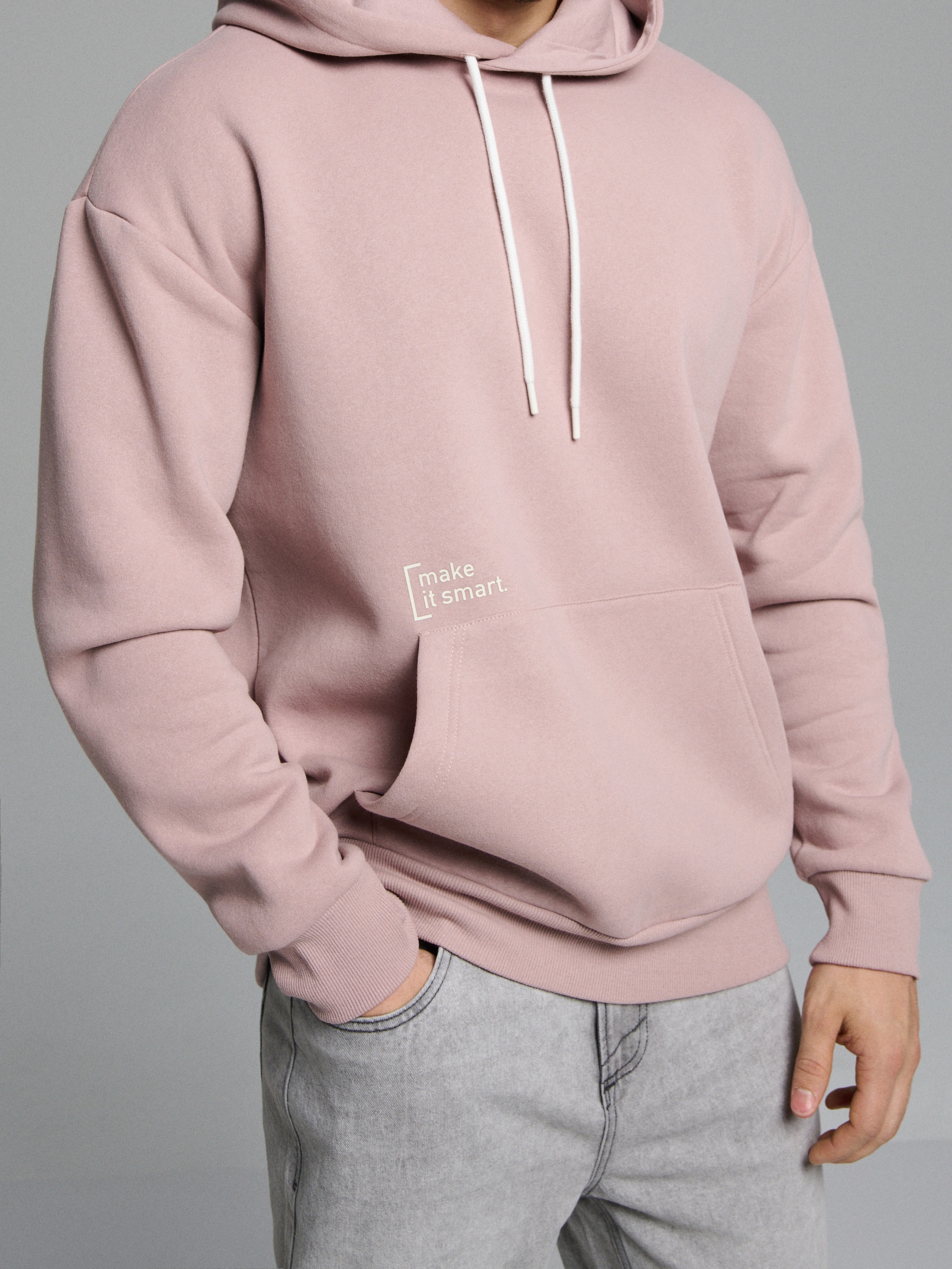 Bluza hoodie z napisem