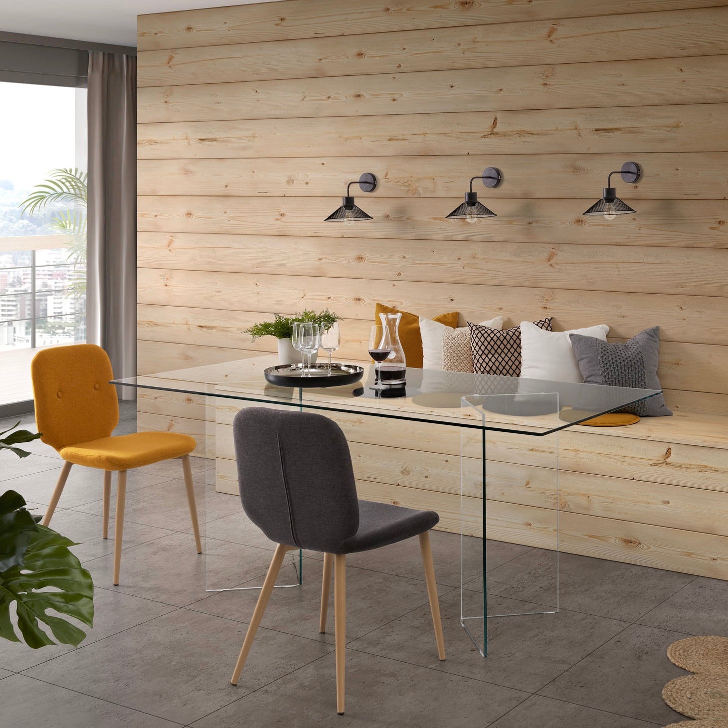 Kave Home Burano Eettafel - 180 x 90 cm