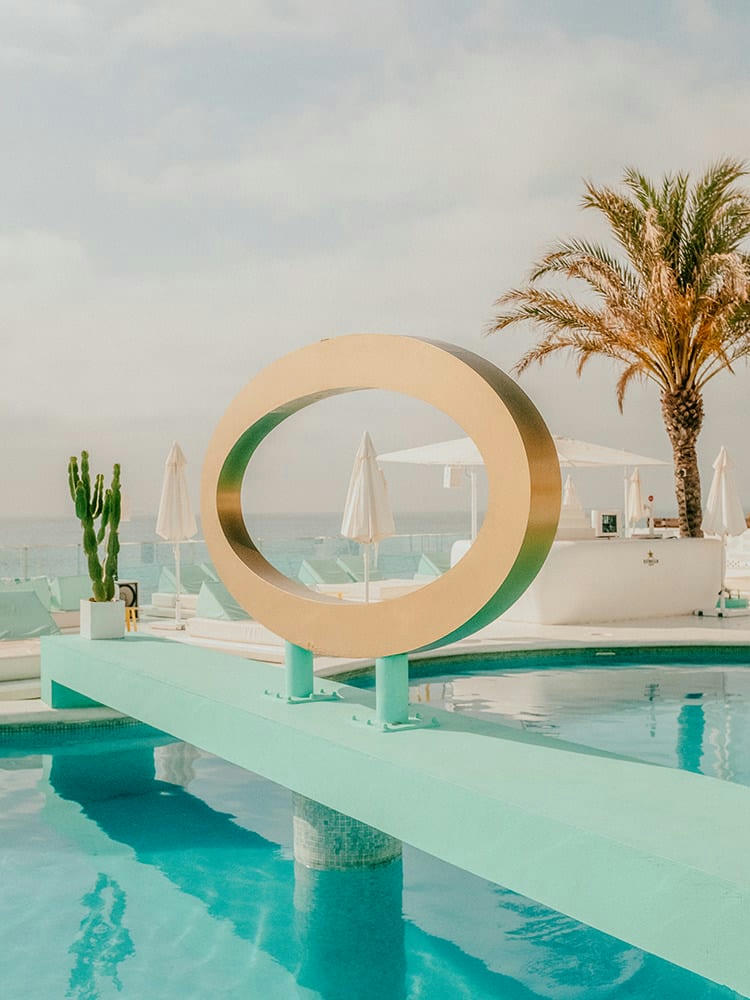 CERCLE DORÉ - Photographie d'art d'Anthony Arbet 30x40 cm sur alu