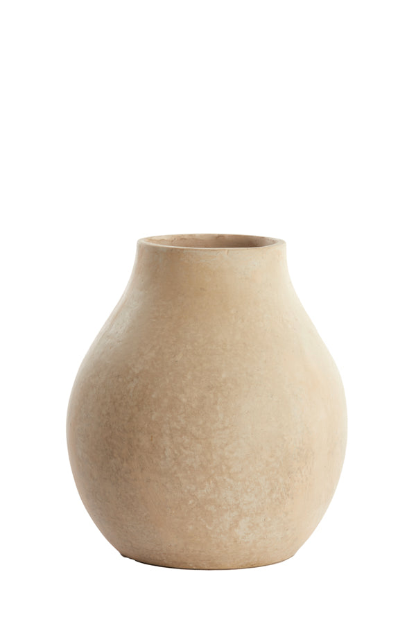Light & Living pot NORELL - Ø27x30cm - wit