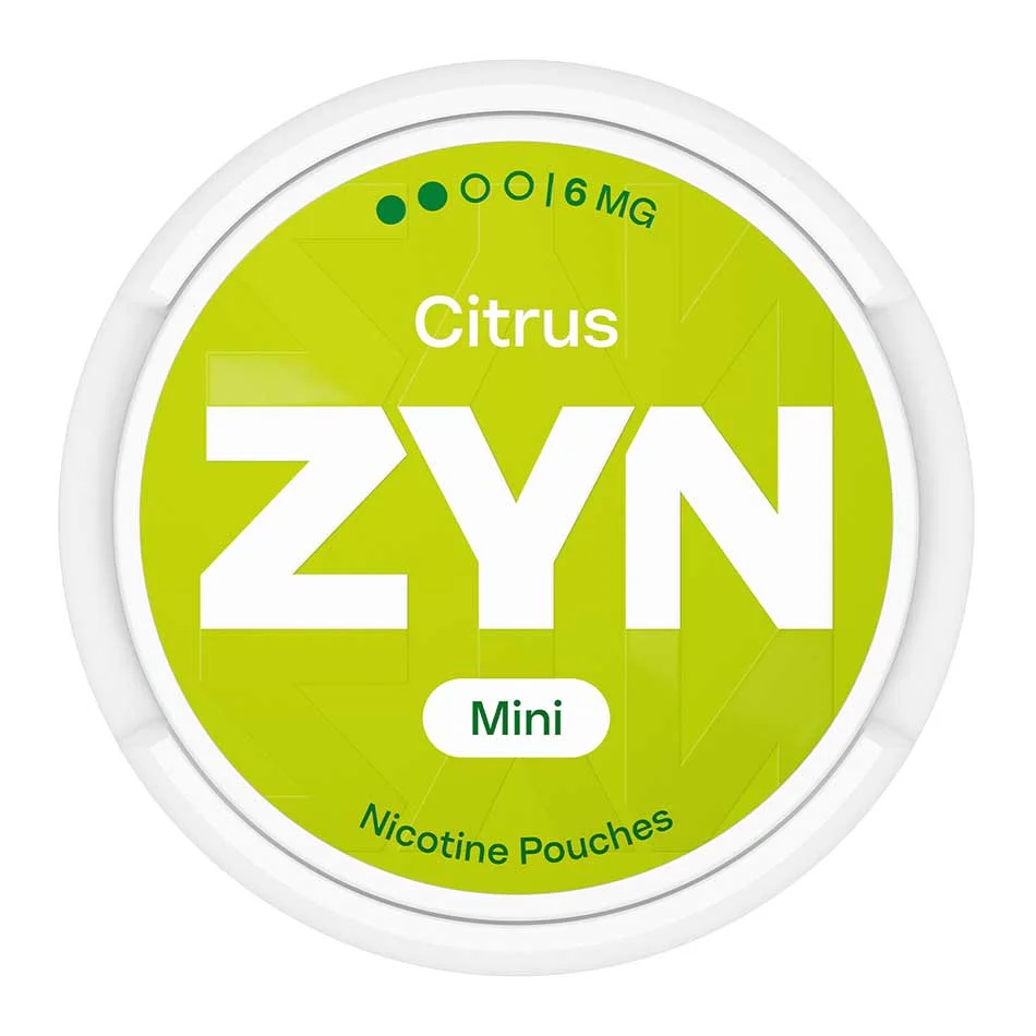 Zyn Nicotine Pouch Citrus 6mg MINI