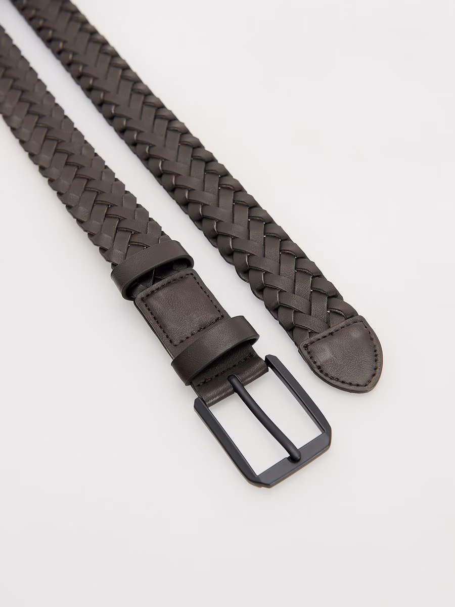 Woven Belt With Buckle
