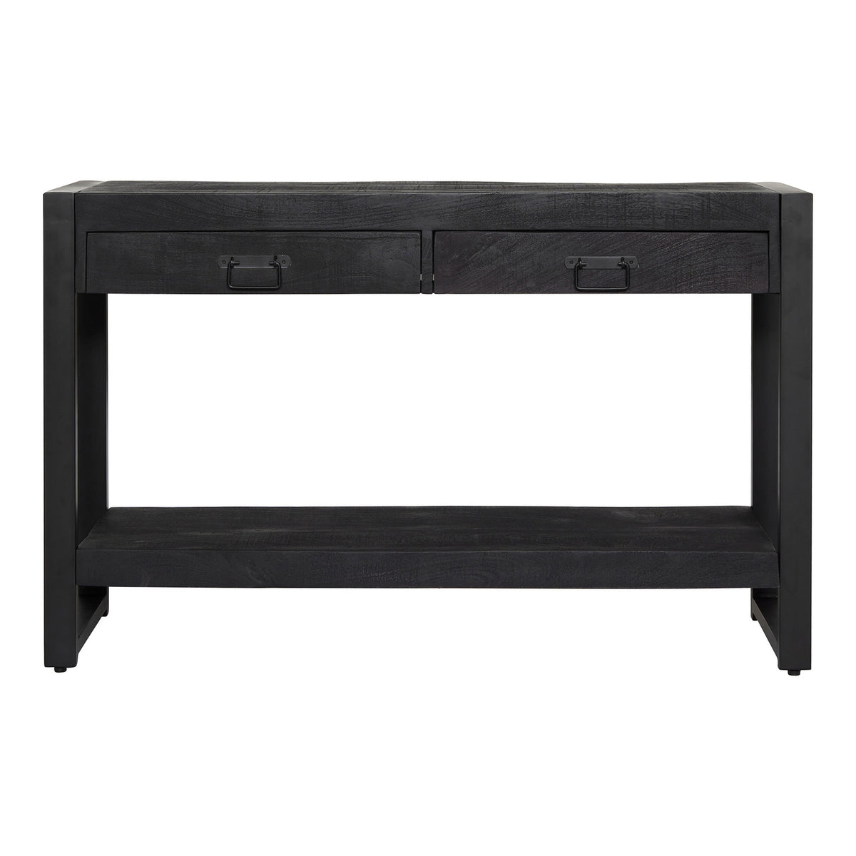 StarFurn Sidetable Boaz - Zwart Hout - 120x35x76cm