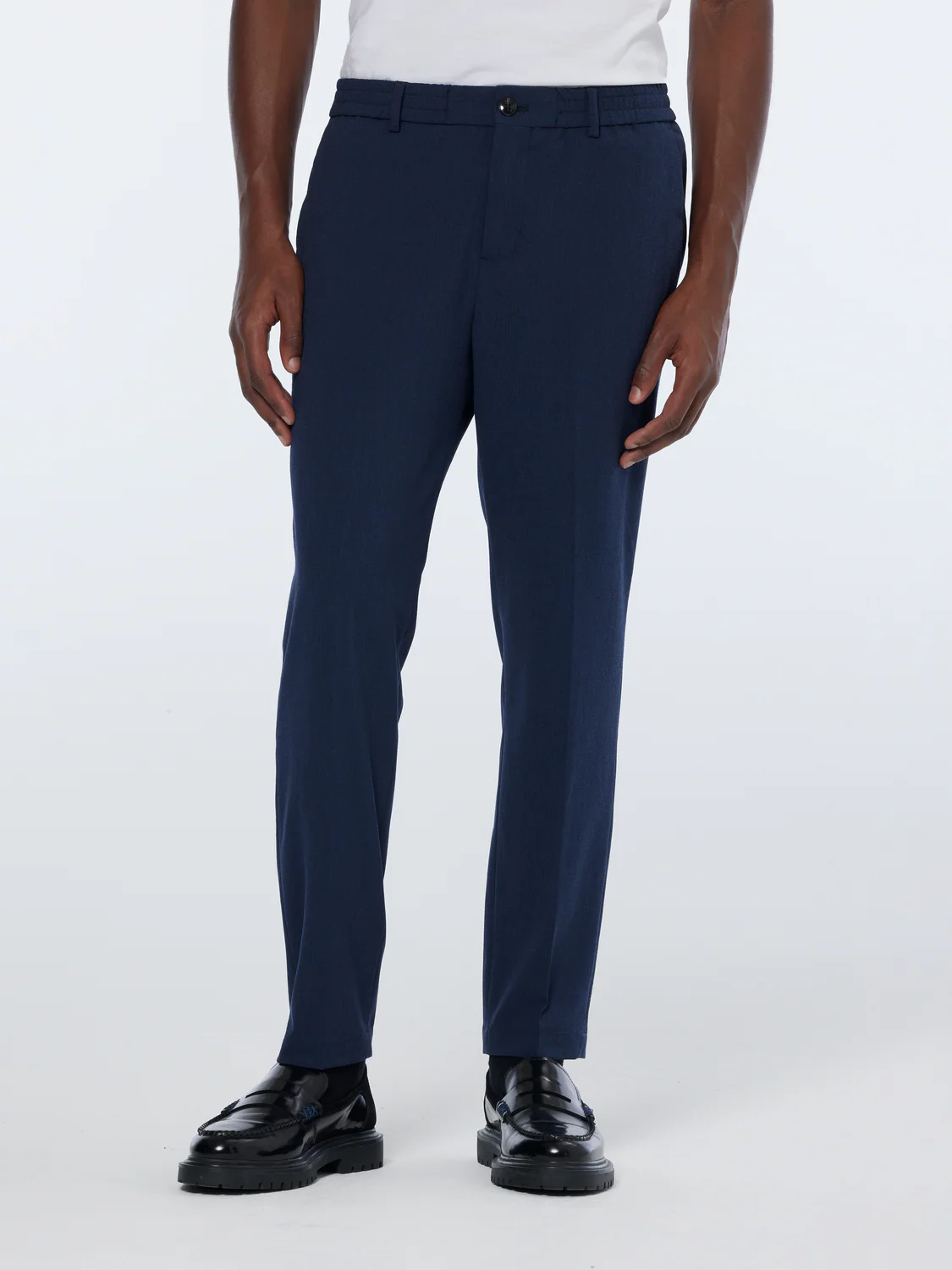 Finch Seersucker Check Jogger