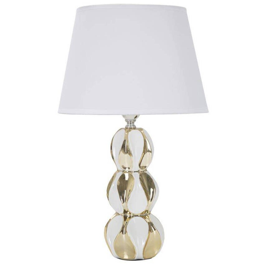 Lampka nocna z ceramiczną podstawą Ø 28 cm