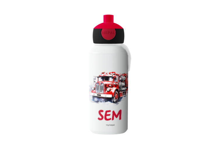 Ontwerp je eigen drinkfles pop-up Campus - Brandweer