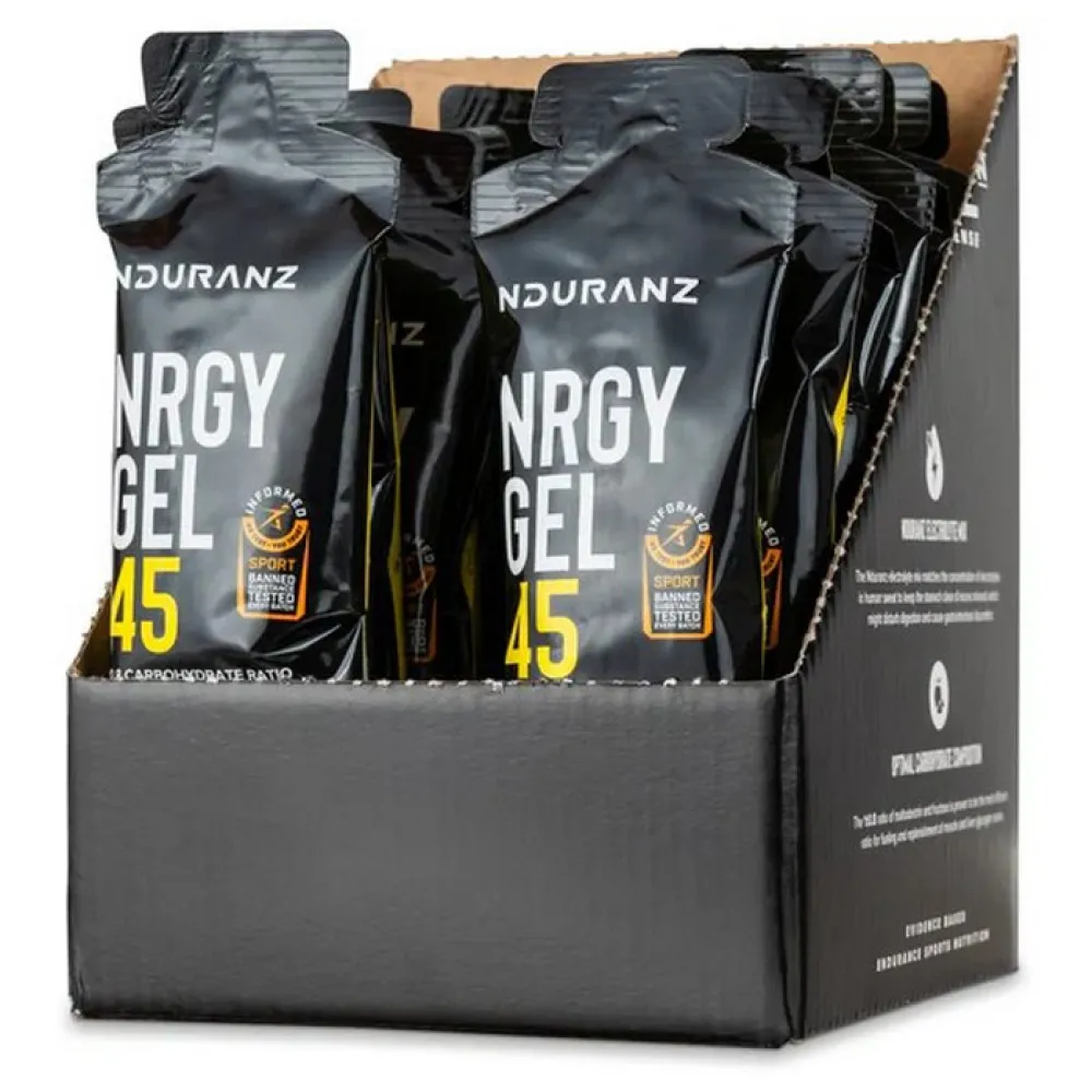 Nduranz Nrgy 45 energy gels box lemon 75g 16 units