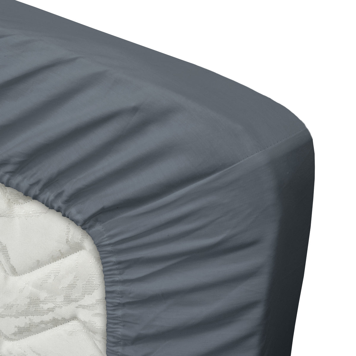 Ten Cate topper hoeslaken - 100% katoensatijn - 160x200 - donkerblauw