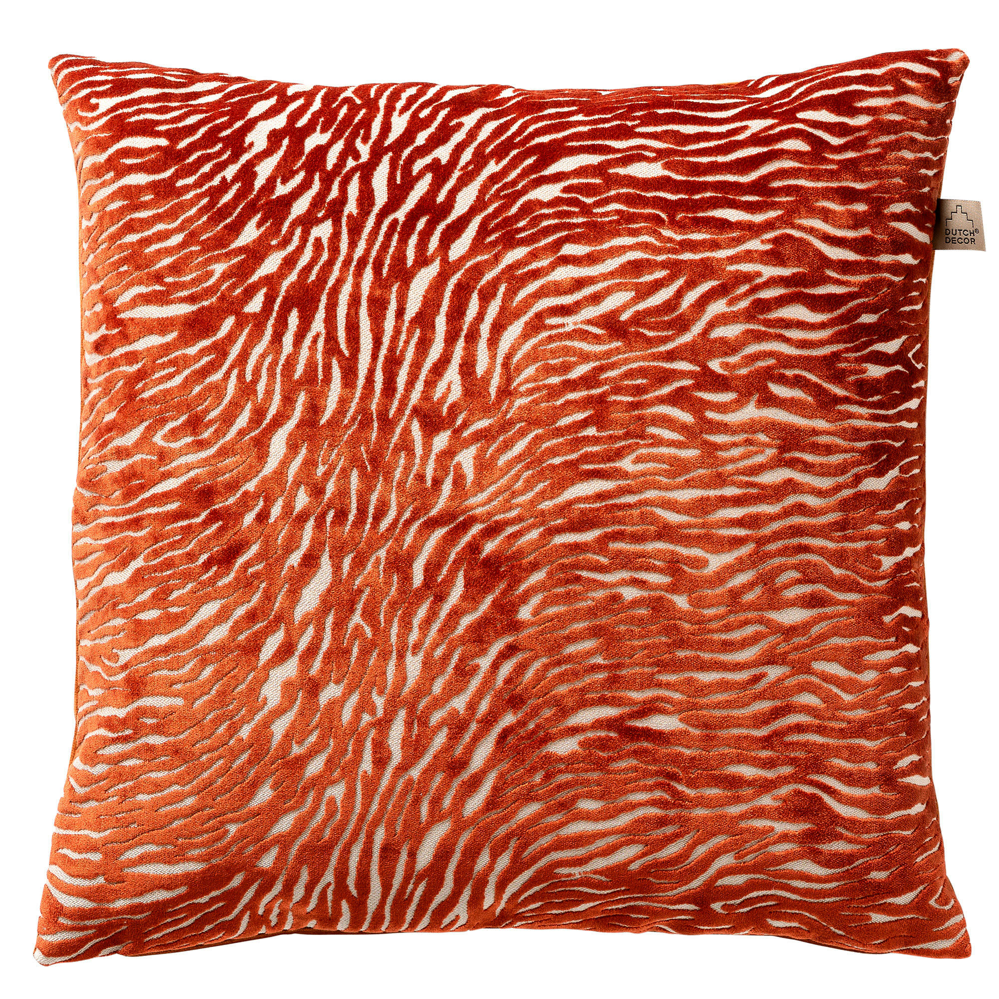 - Coussin - orange doux 45x45 cm unique