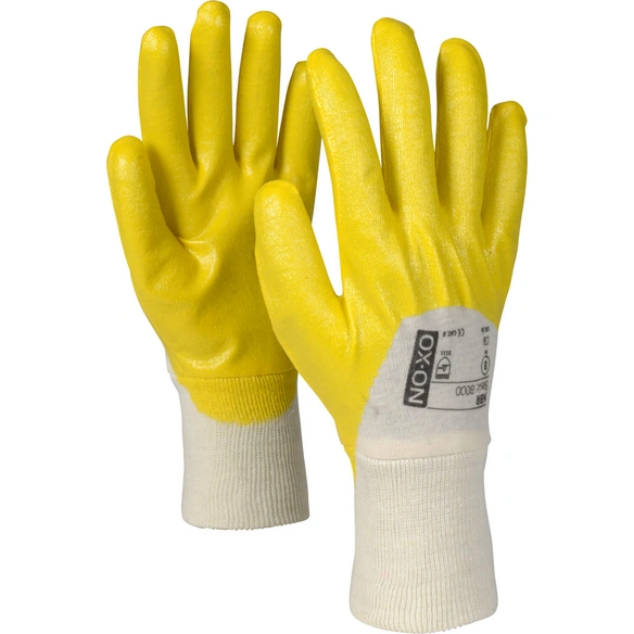 Handschuh »NBR Basic 8000«, weiß/gelb