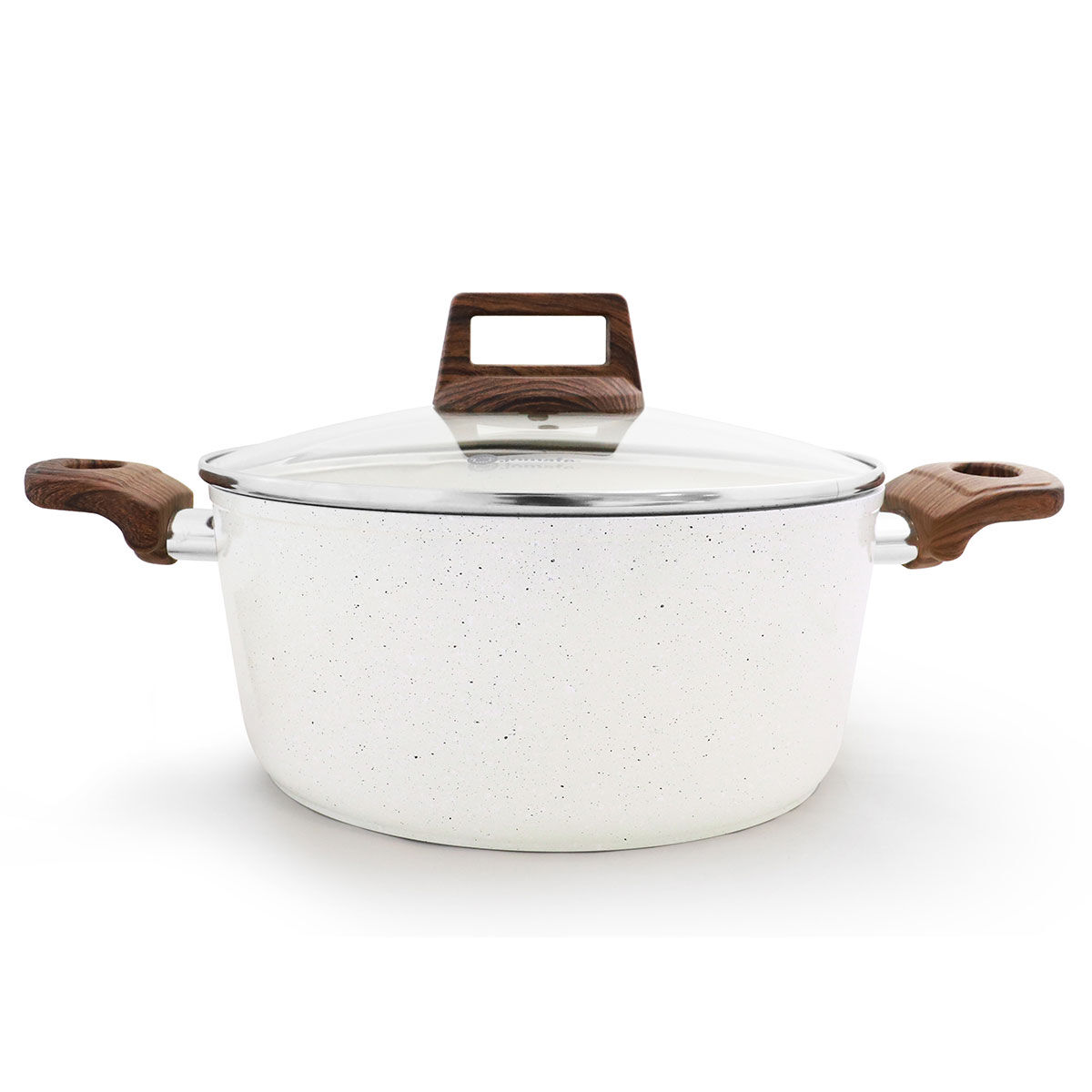 Caçarola STONEBRIGHT com tampa de vidro 28cm