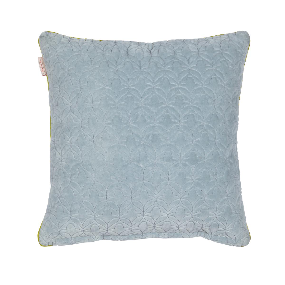 Pip Studio decoratiekussen Quilty Dreams - 45x45 cm - blauw groen