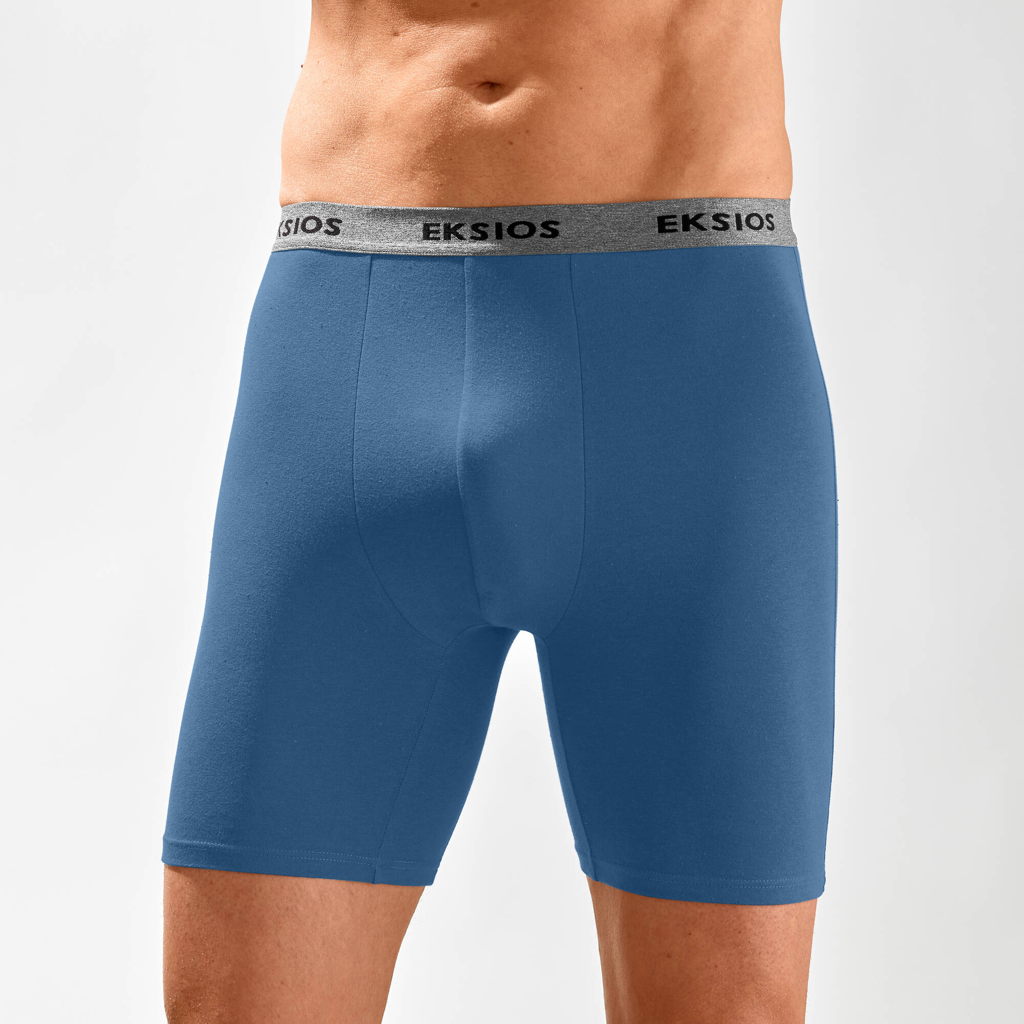 Boxer long coupe short - lot de 2