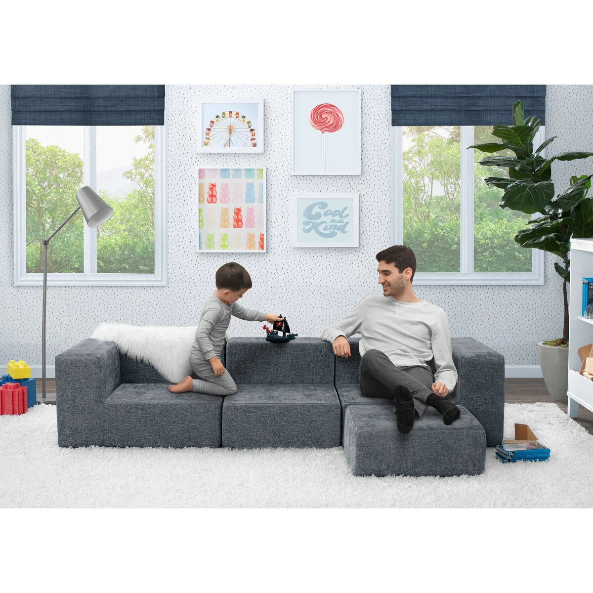 Cozee 4-Piece Sectional Sofa Set