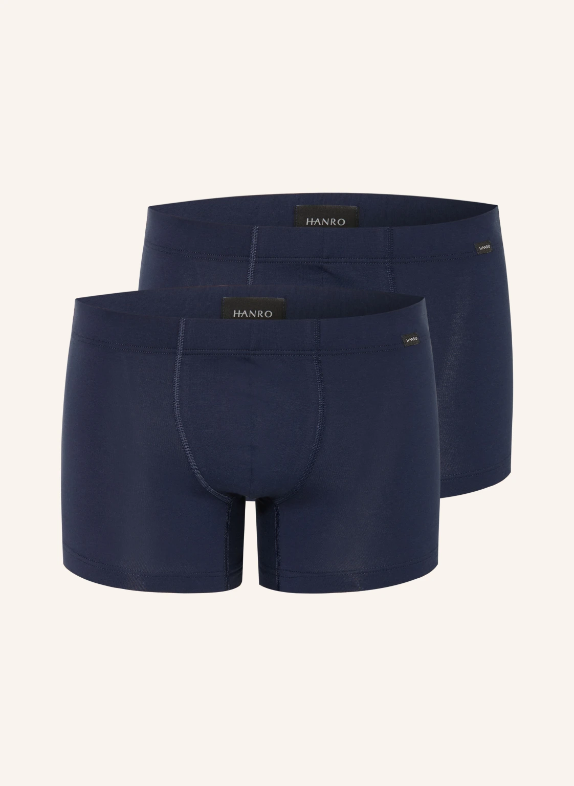 HANRO 2er-Pack Boxershorts COTTON ESSENTIALS