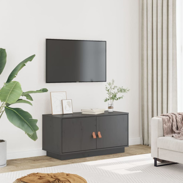Szafka pod Telewizor Rtv Szary Mat Nowoczesny Salon 80x34x40cm