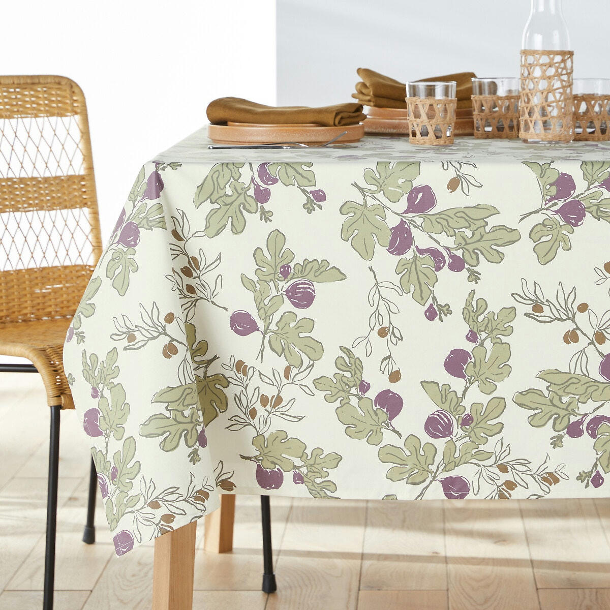 Nappe coton enduit toucher souple, Dogliani