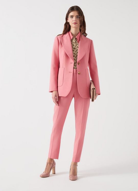 Aimee Desert Rose Cigarette Leg Trouser