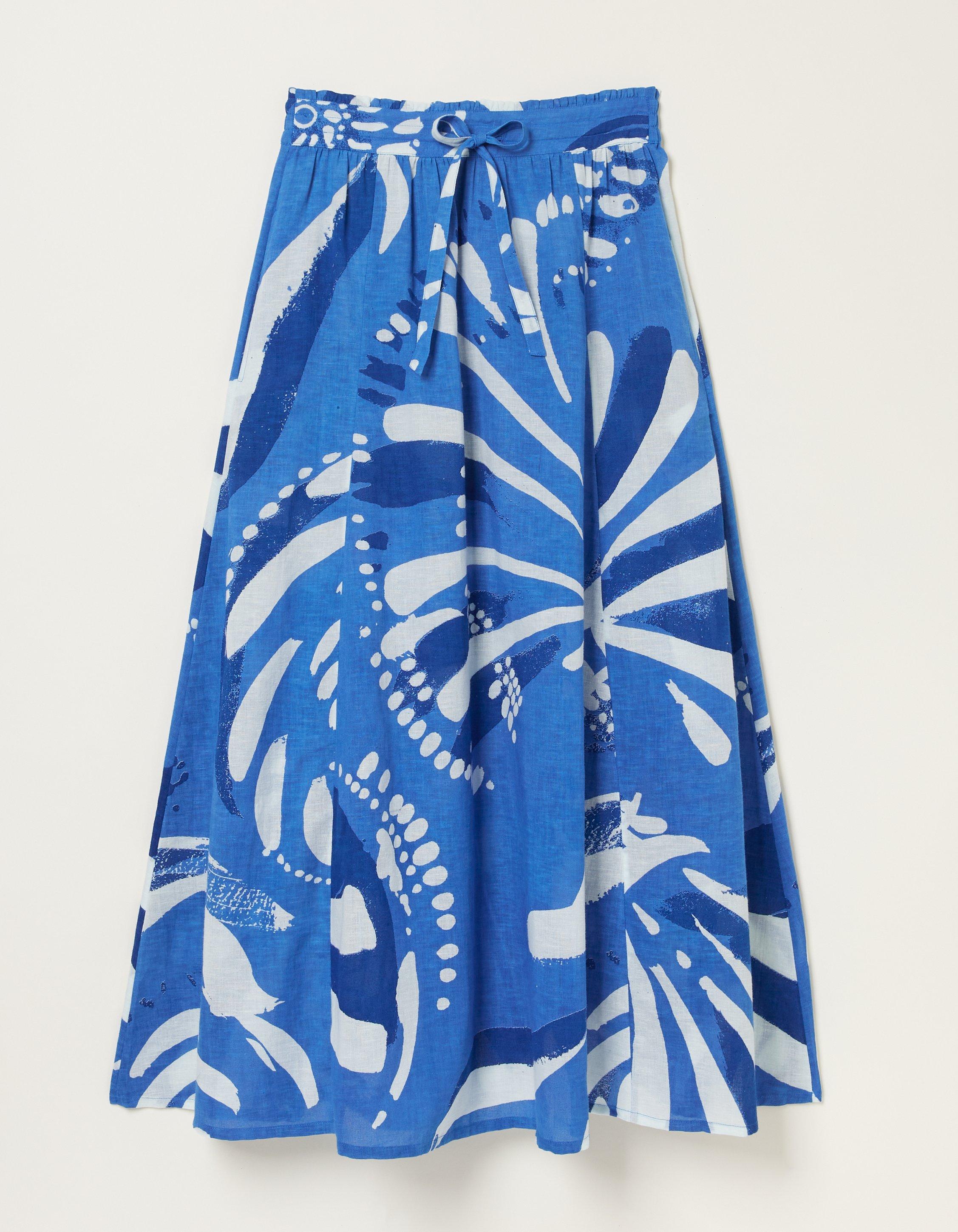 MCS Nora Painted Shell Maxi Skirt