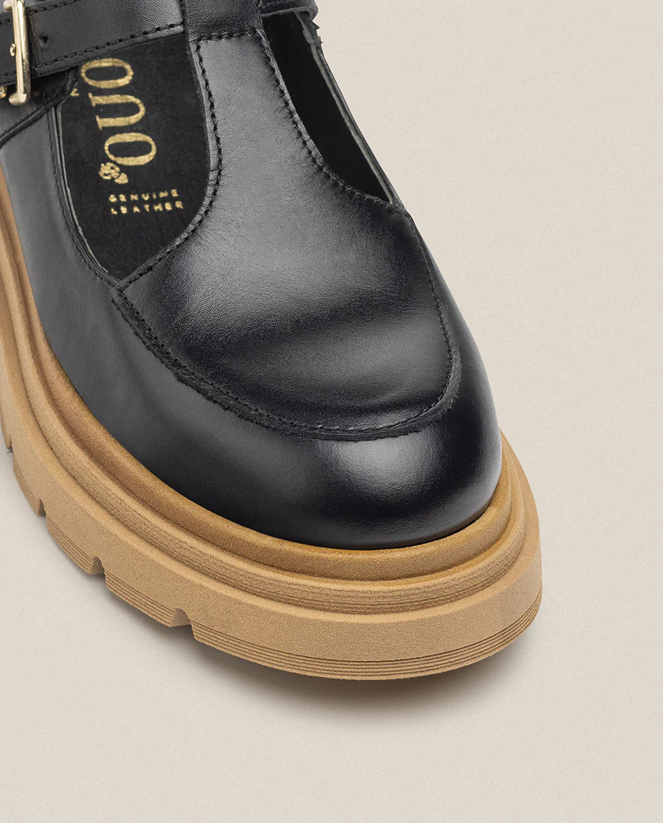 Zapato plano CHAM-003 negro