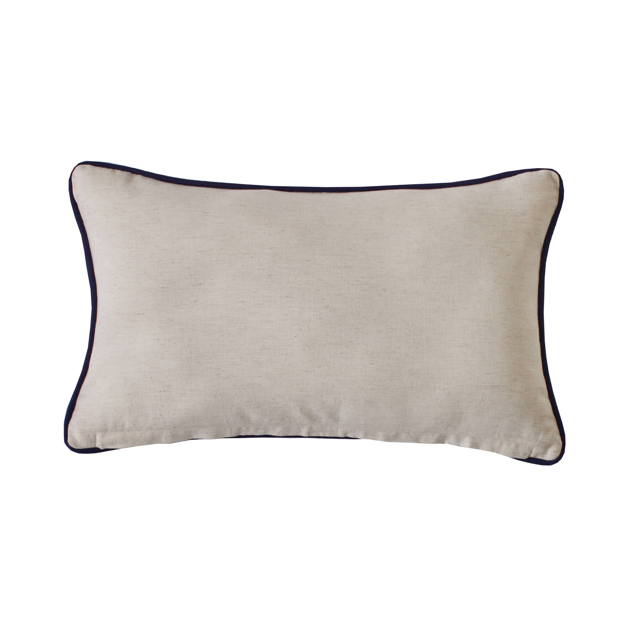 Coussin brodé fleurs Folk