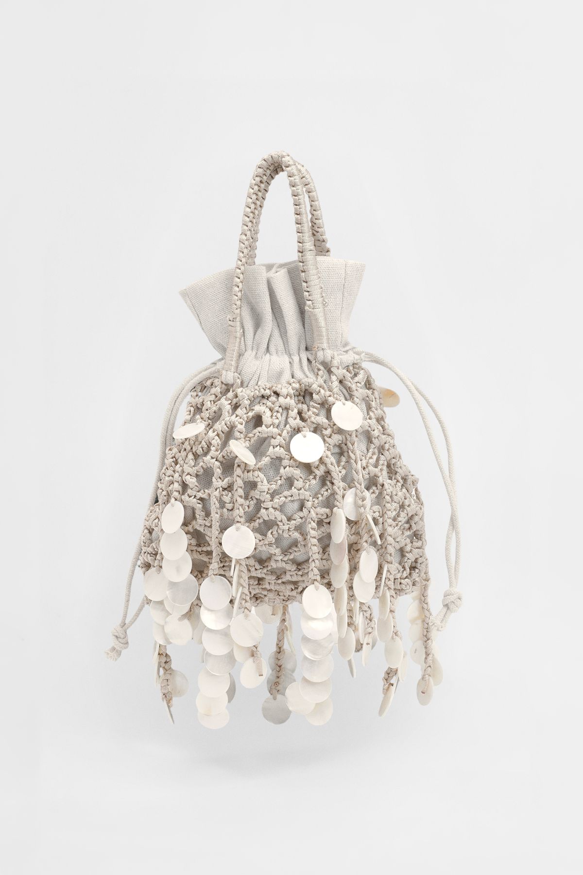 Coast Monica Faux Shell Grab Bag