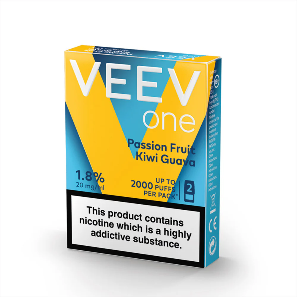 Veev ONE Pods Passion Fruit Kiwi Guava - DELISTED