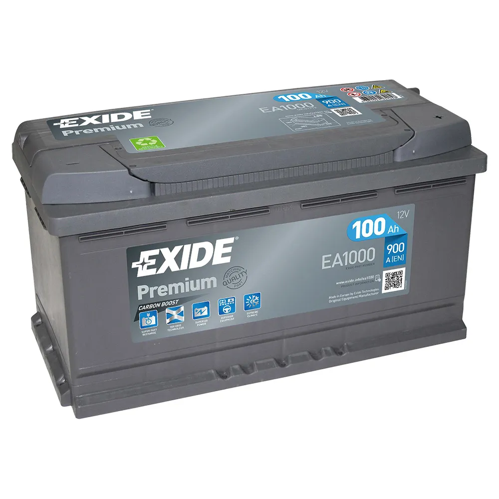 Exide Premium 12V 100AH 900A sealed lead-acid battery