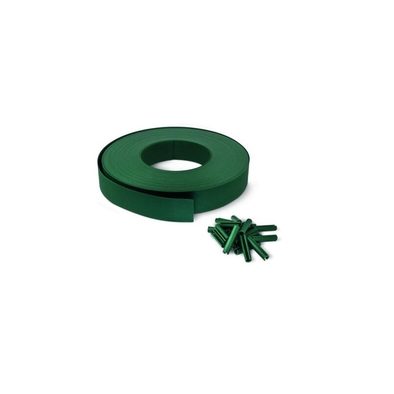 Lanière pour clôture avec clips vert 48 mm GIARDINO